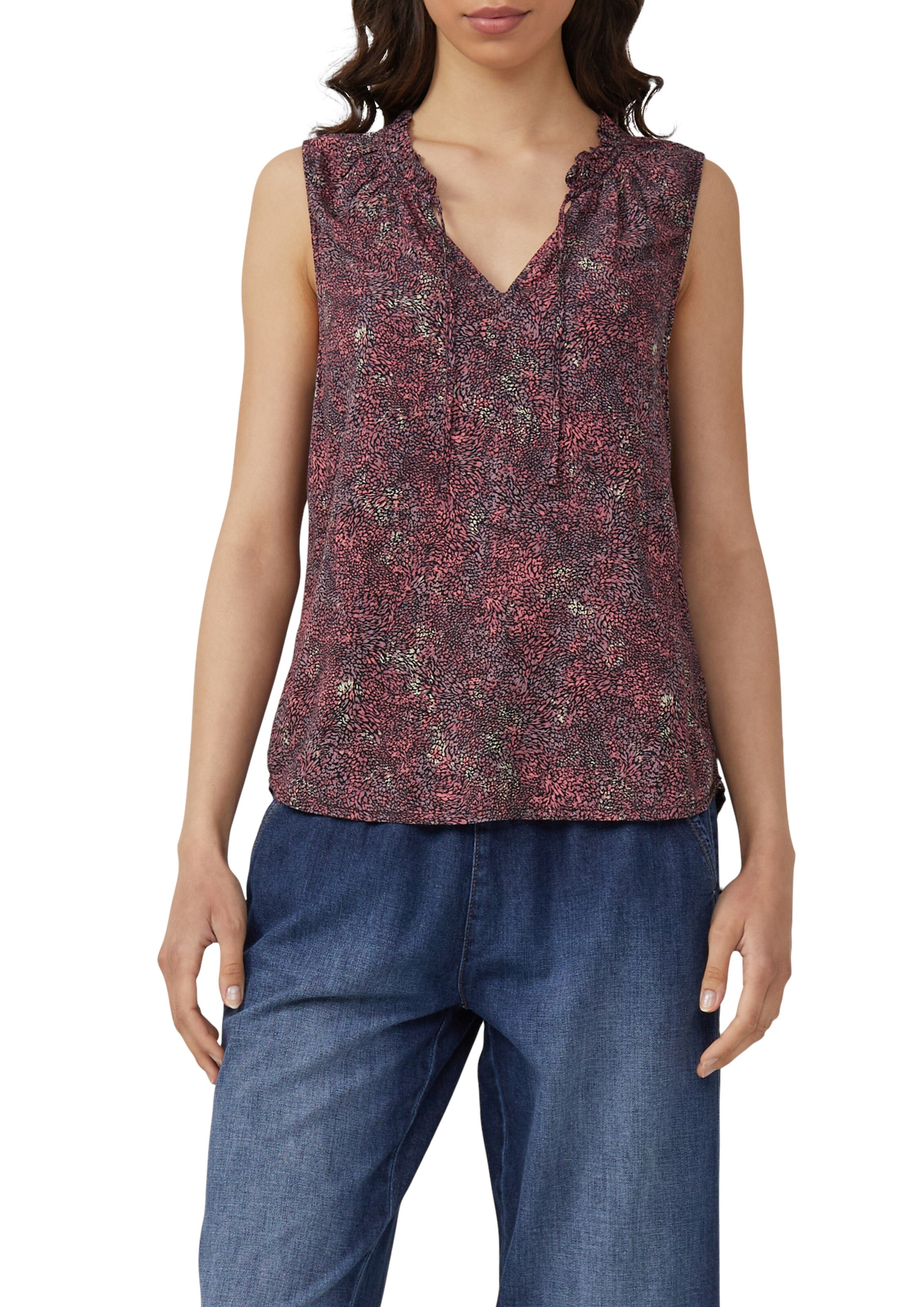 QS Blusentop in Pink