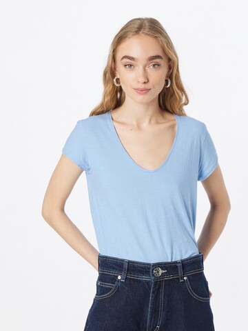 DRYKORN Shirt 'AVIVI' in Blauw: voorkant