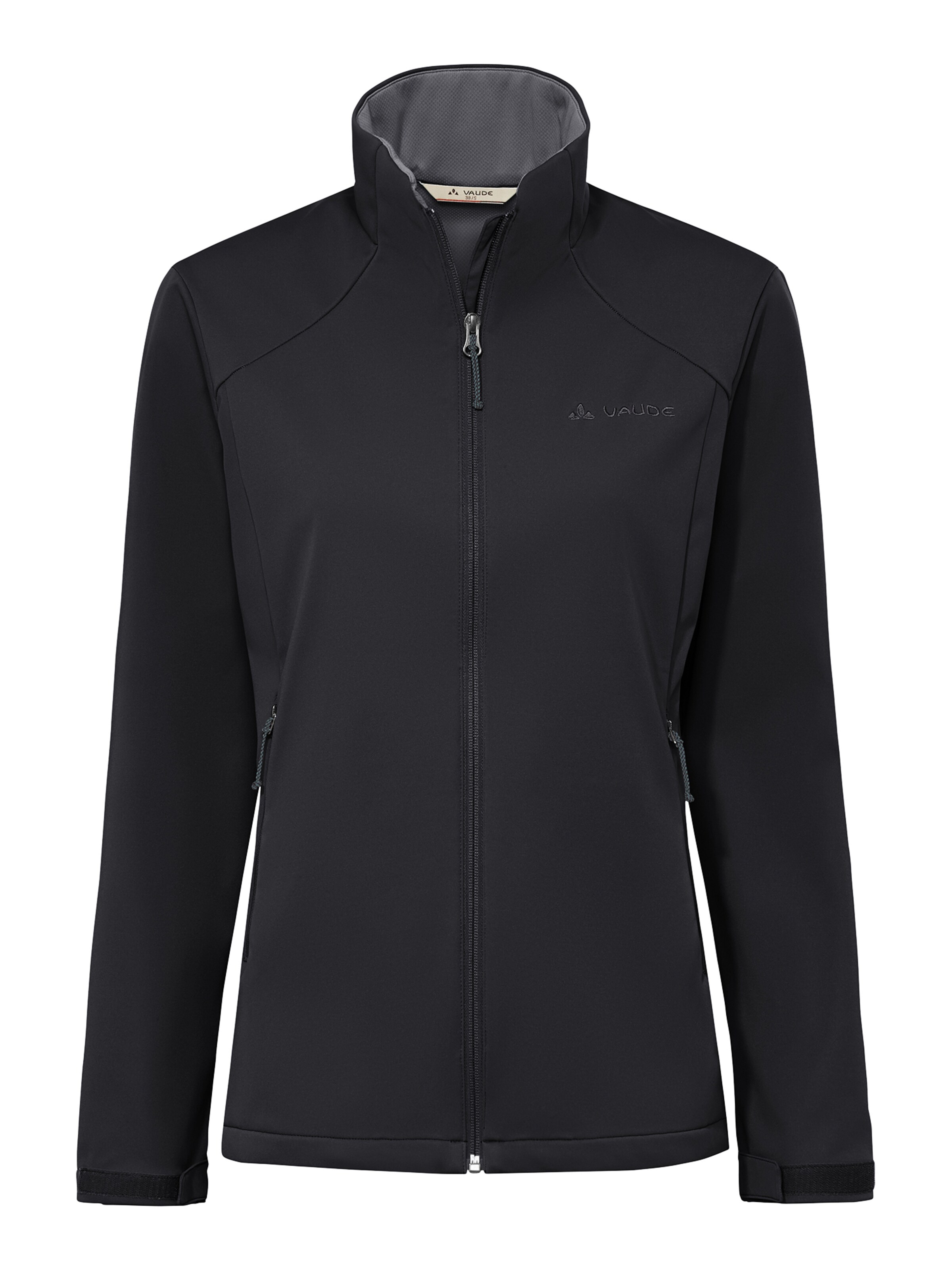 VAUDE Sportjacke 'Everhike' in Schwarz: Vorderseite