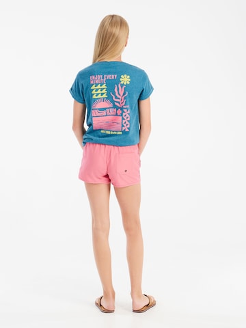 PROTEST Shirt 'PRTMulti JR' in Blau