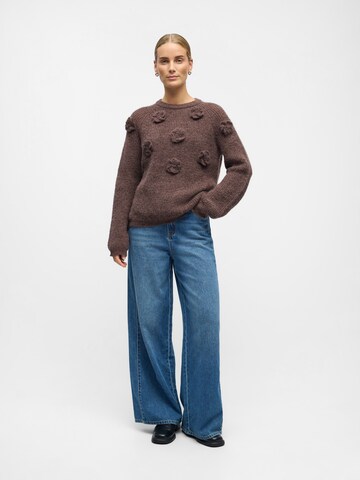 OBJECT Pullover 'OBJGITTA' in Braun