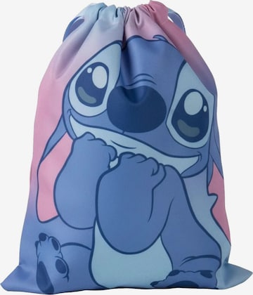 Disney Lilo & Stitch Gym bag 'Disney Stitch Zwemtas en Gymtas voor Meisjes Roze 33 x 27 cm' in Blue: front