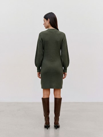 VERO MODA Kootud kleit 'VMHarper', värv roheline