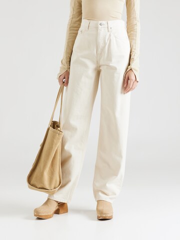 Regular Jean Calvin Klein Jeans en beige : devant