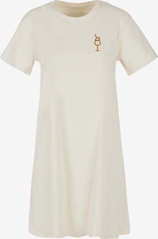 Robe 'Orange Spritz' F4NT4STIC en beige : devant