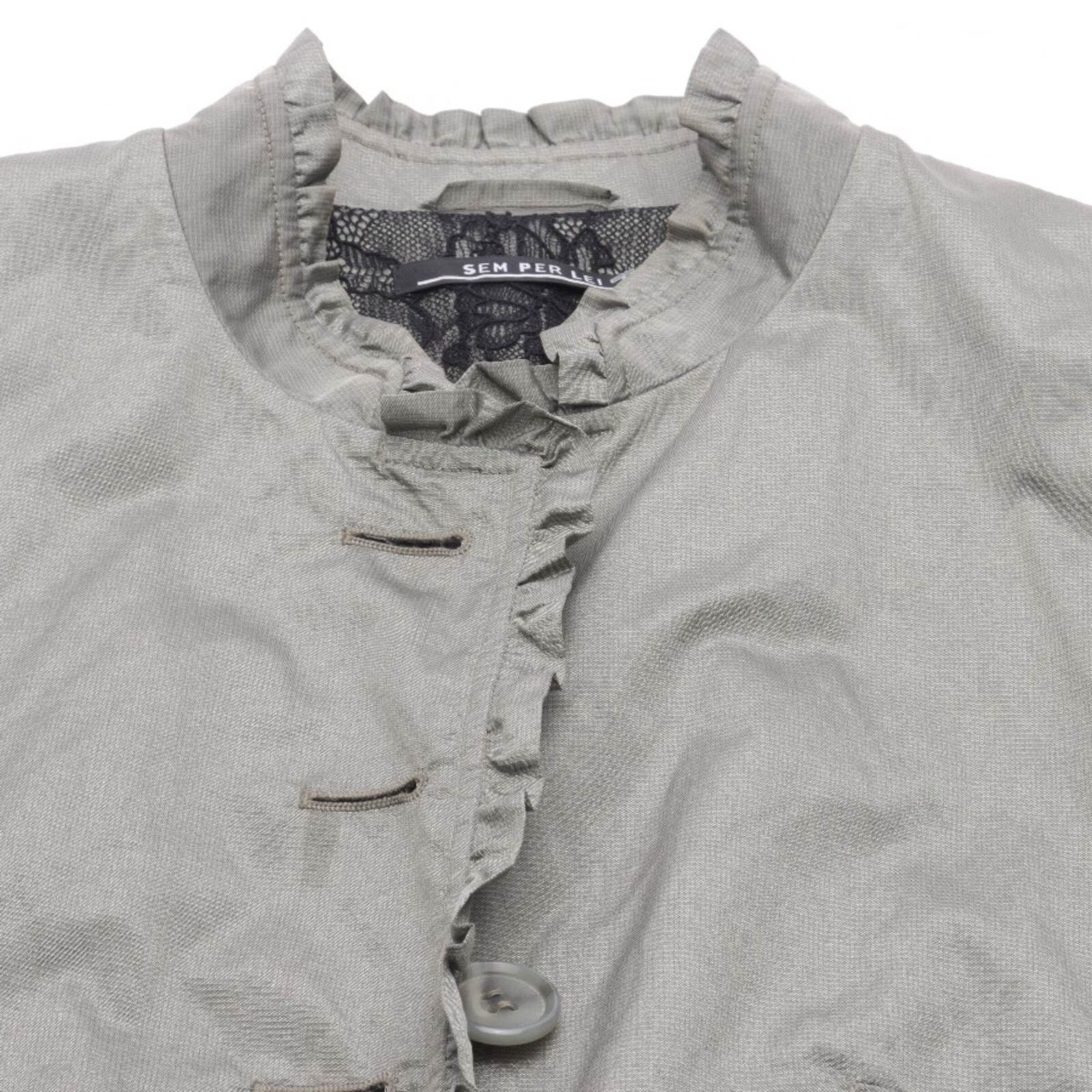 SEM PER LEI. Übergangsjacke L in Grün