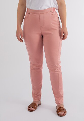 October Slimfit Jeggings in Pink: predná strana