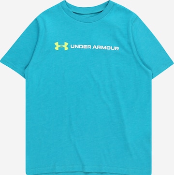 UNDER ARMOUR Funkční tričko – modrá: přední strana