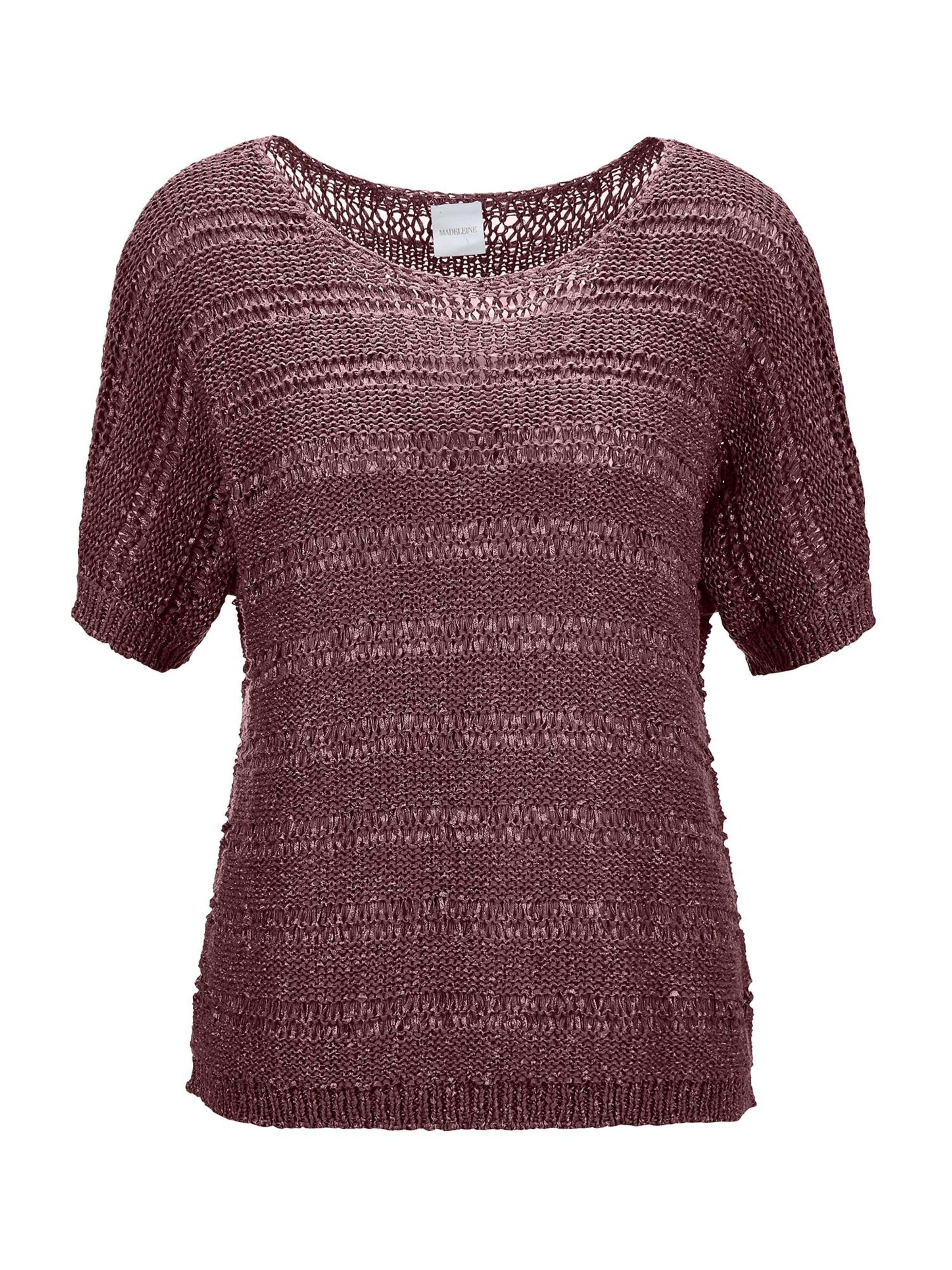 MADELEINE Trui in Lila: voorkant
