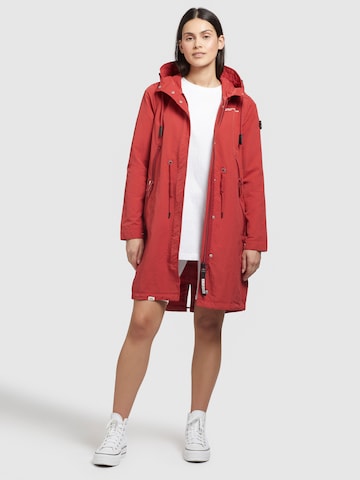 khujo Between-Season Jacket 'ADDA' in Red