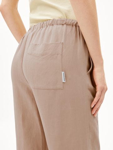 ARMEDANGELS Loosefit Broek in Beige