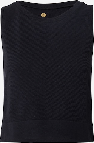 juoda Athlecia Sportiniai marškinėliai be rankovių 'Horigami': priekis