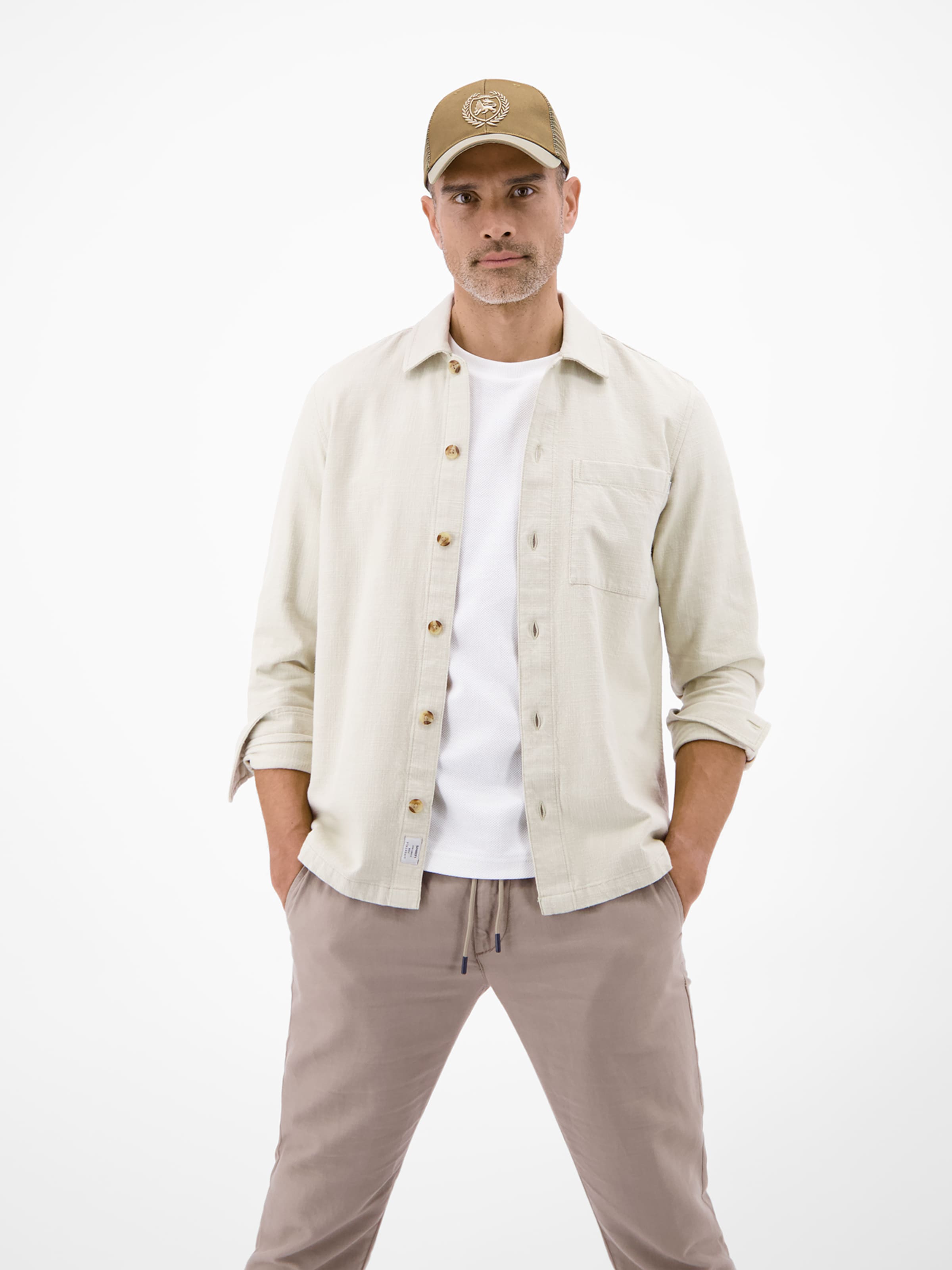 LERROS Sportpet in Beige: voorkant