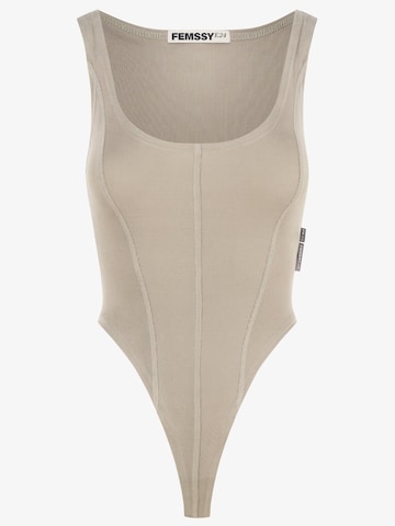 Robe 'BOW' FEMSSY en gris