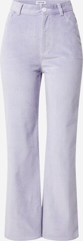 EDITED Wide leg Pants 'Arden' in Purple: front