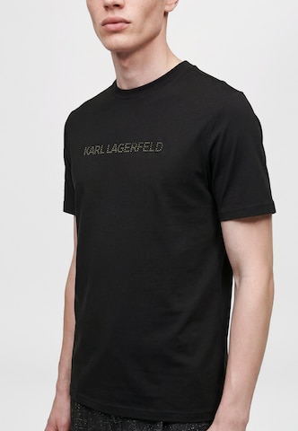 Maglietta di Karl Lagerfeld in nero: lato