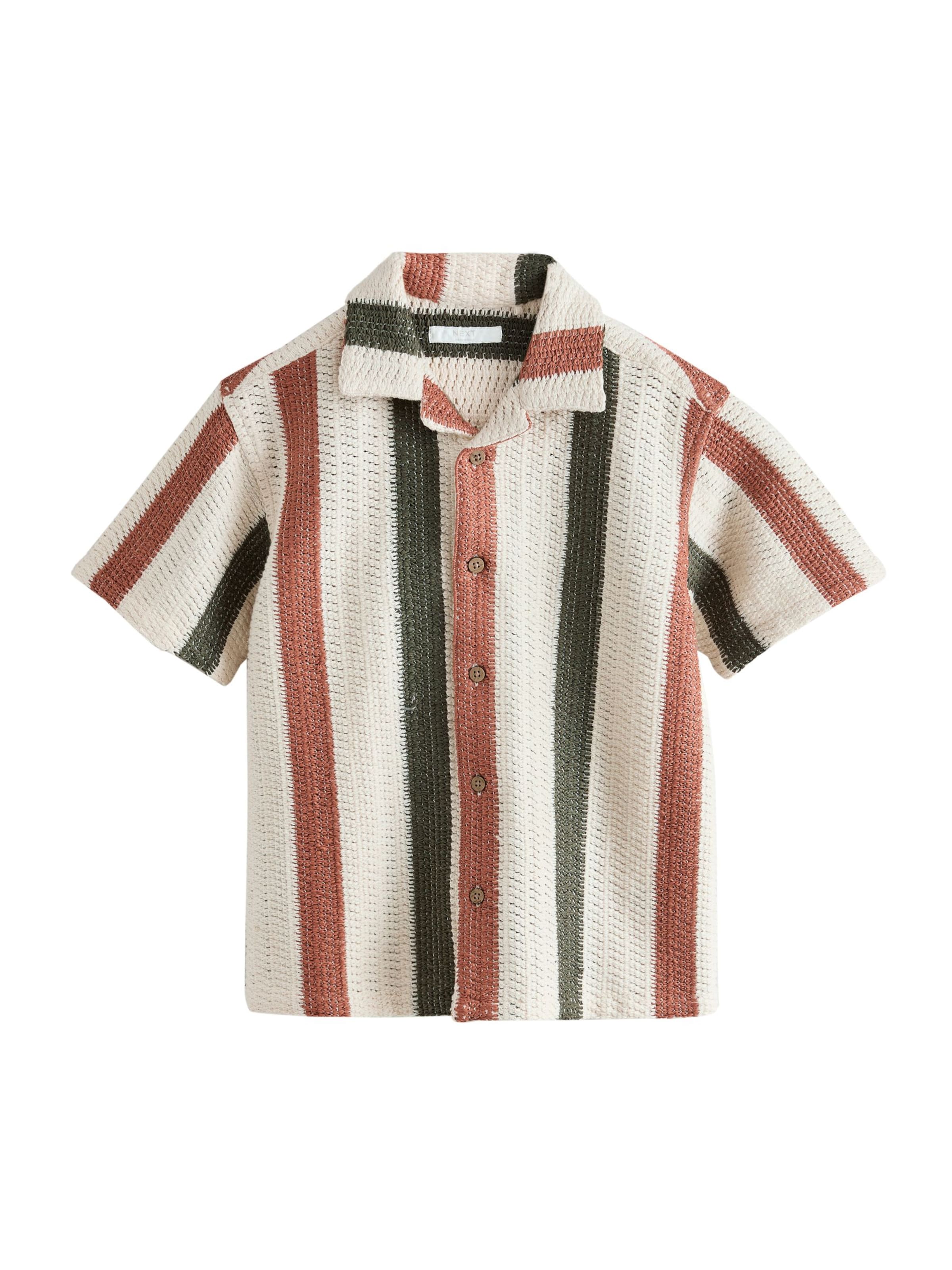 Coupe regular Chemise Next en beige : devant