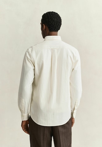 GANT Regular fit Skjorta 'ARCHIVE' i beige