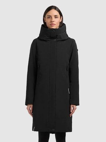 khujo Winter coat 'Charlston' in Black: front