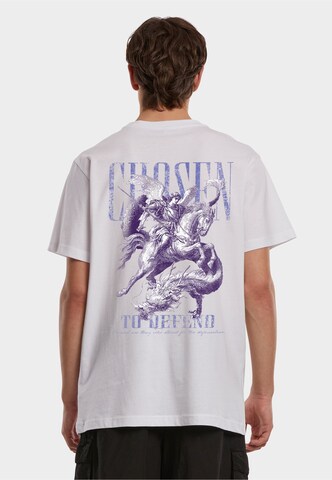 Mister Tee Shirt in White: front