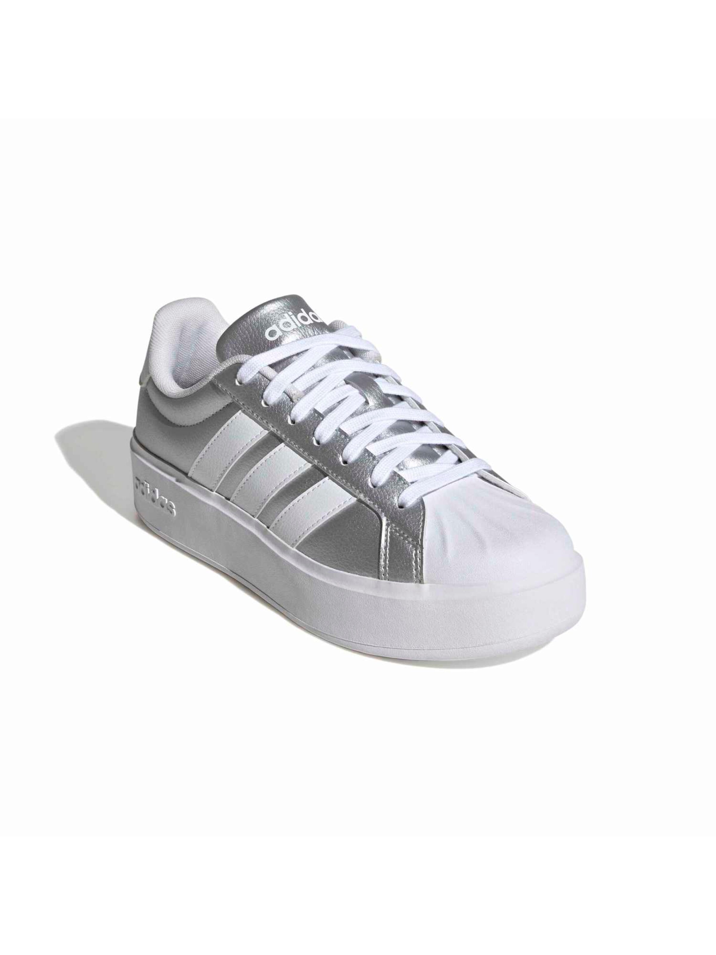 Sneaker low 'STREETTALK BOLD' de la ADIDAS SPORTSWEAR pe gri: față