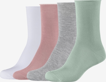 s.Oliver Socks in Grey: front