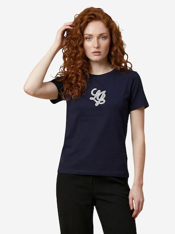 Top 'ECS MODA TA6285 JS923' di Liu Jo in blu: frontale