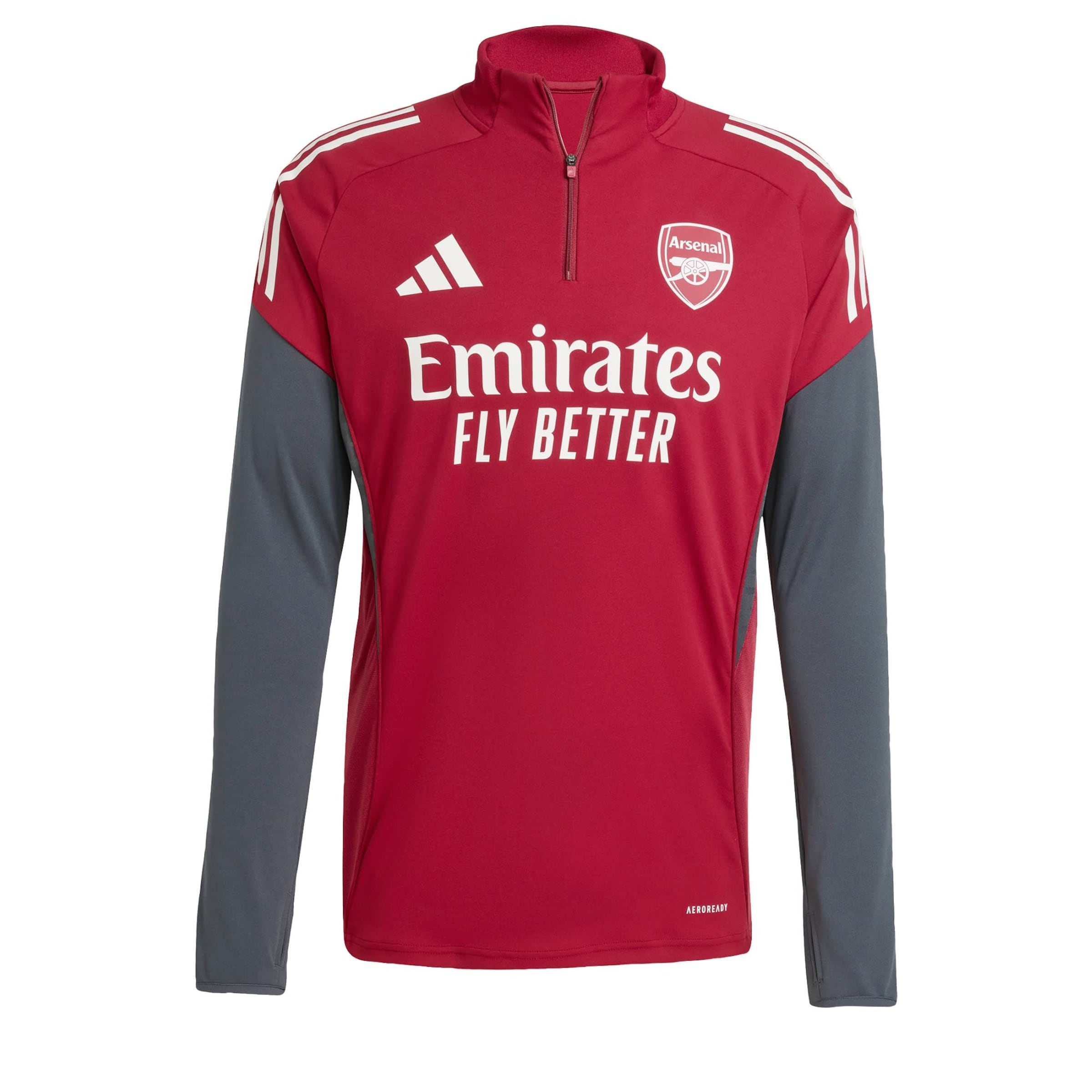 ADIDAS PERFORMANCE - Camiseta funcional 'FC Arsenal Tiro 25 Competition' en rojo: frente
