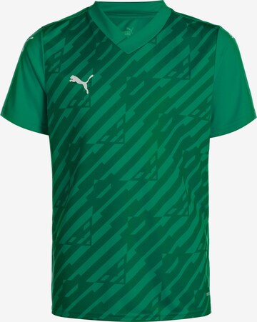 T-Shirt fonctionnel 'TeamULTIMATE' PUMA en vert : devant