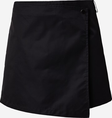 Oval Square Skirt 'Shine' in Black: front