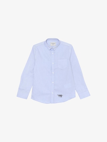 ICEBERGS Regular Fit Hemd 'IC3 PINS' in Blau: Vorderseite