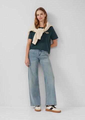 T-shirt s.Oliver en vert