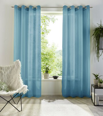 MY HOME Curtains & Drapes in Blue