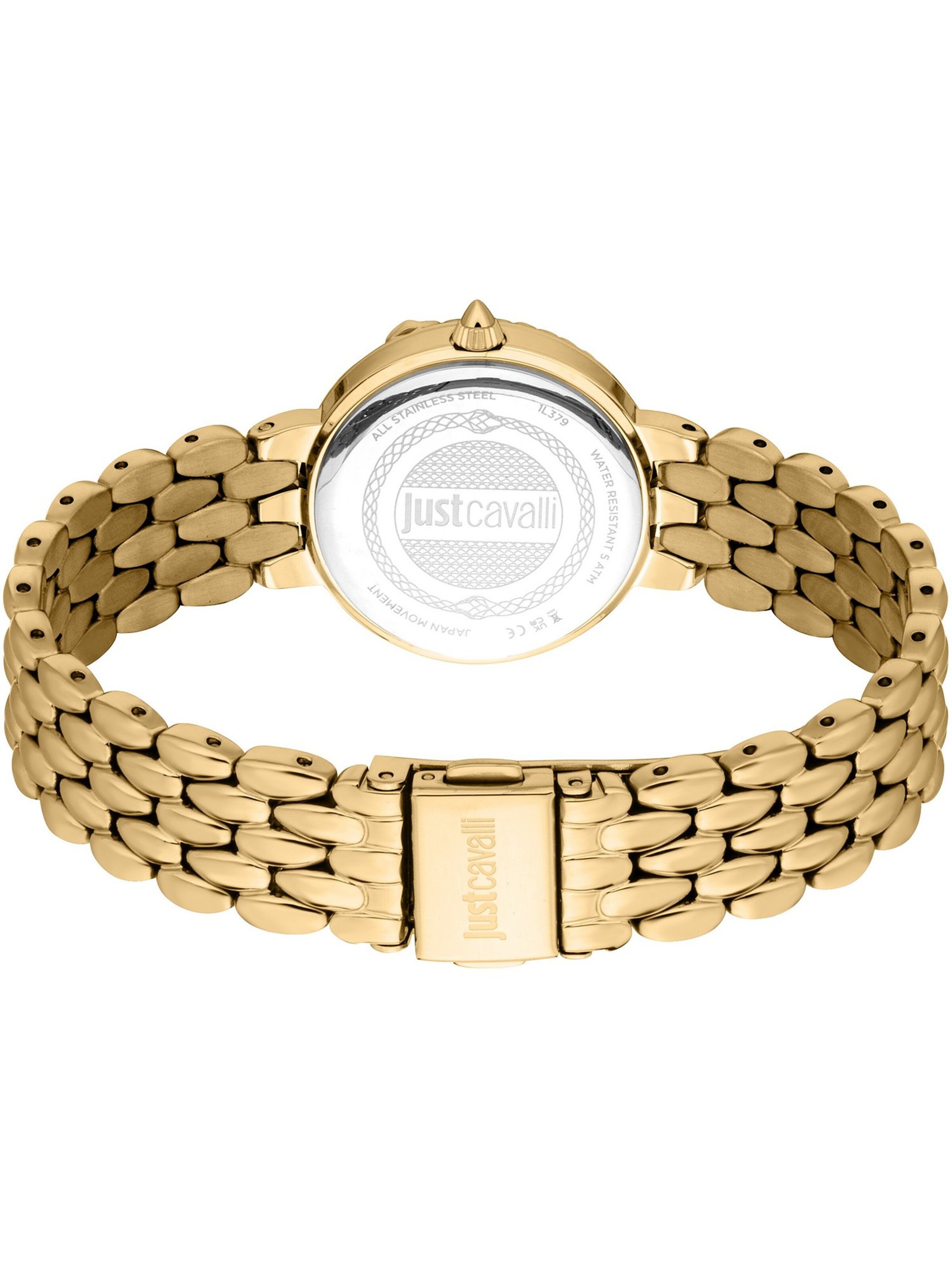 Just Cavalli Analoguhr in Gold