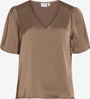 Camicia da donna 'VIEnna Ravenna' di VILA in beige: frontale