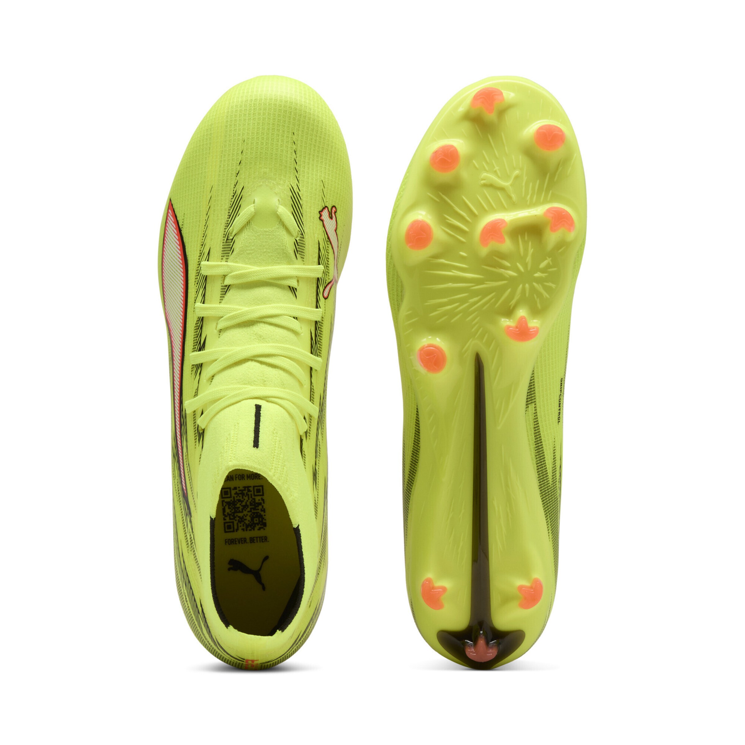 PUMA Soccer shoe 'Ultra 6 Match+' in Yellow