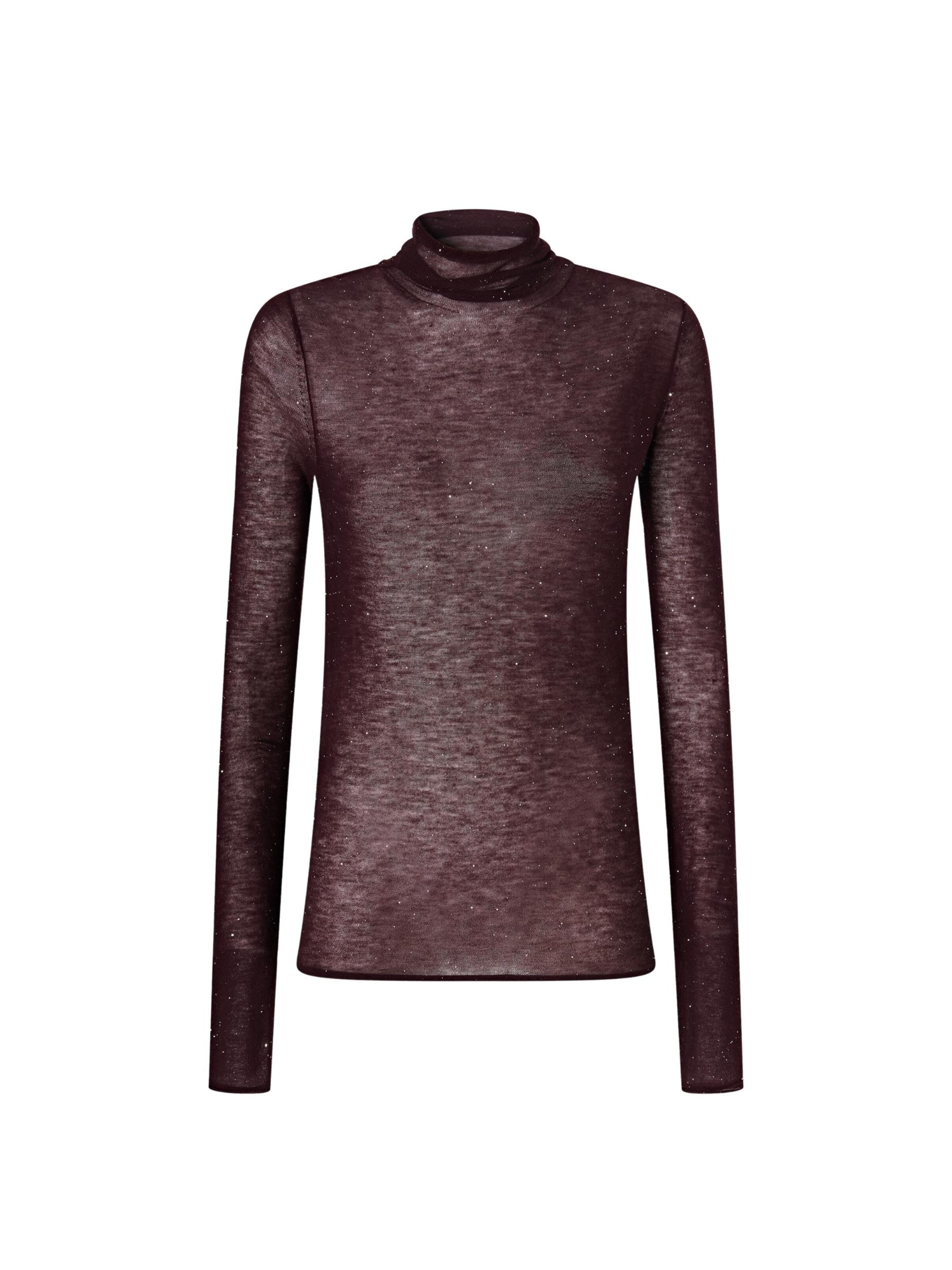 Pullover 'PINKO MOSS MAGLIA ULTRAFINE Maglieria' di PINKO in lilla: frontale