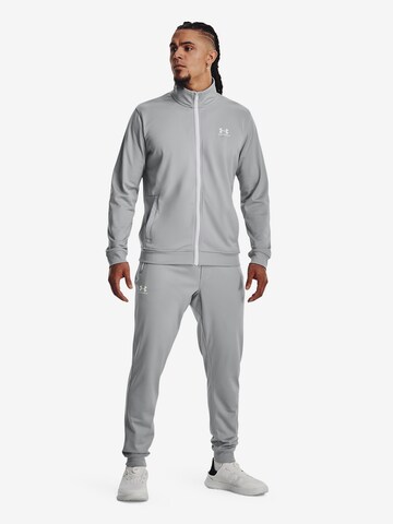 UNDER ARMOUR Tapered Sports trousers in Grey