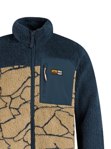 PROTEST Fleecejacke 'PRTLegacy'‌‌‌ in Braun