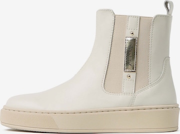 Bottes Nero Giardini en blanc : devant