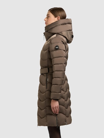 Manteau d’hiver 'Mira' khujo en marron