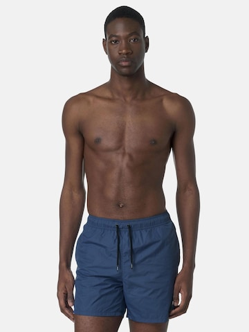 K-Way Szorty kąpielowe 'K-WAY COSTUME DA BAGNO BOXER Costumi da bagno' w kolorze niebieski: przód