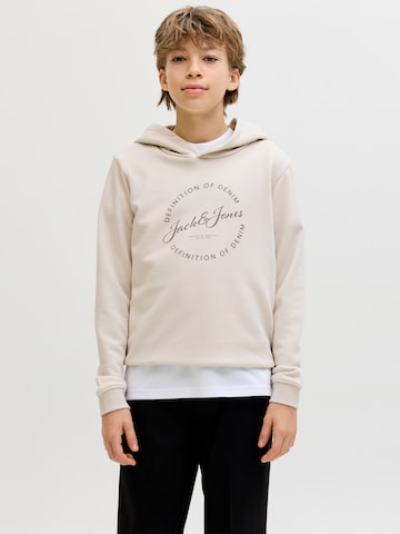 Jack & Jones Junior Sweatshirt in Beige: front