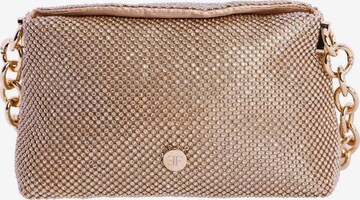 eferri - Bolso de hombro en oro: frente
