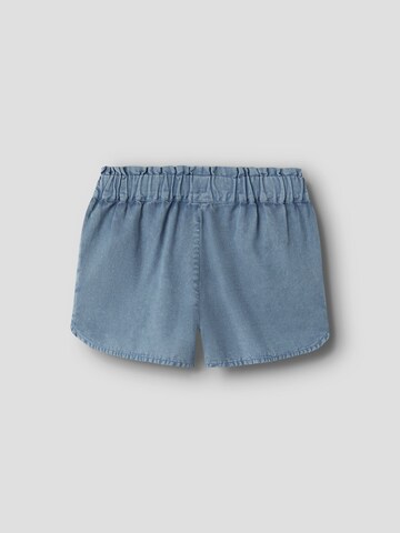 NAME IT Regular Shorts 'Chambray' in Blau