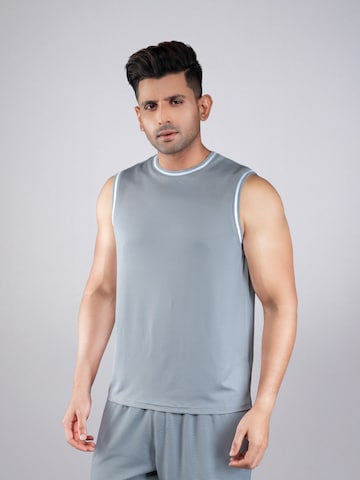 PANTONECLO Functioneel shirt 'Pantoneclo Men’s Gym Vest' in Grijs