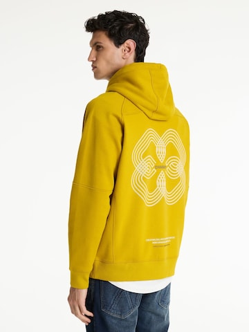 Sweat-shirt 'Connect Hood' CHASIN' en jaune