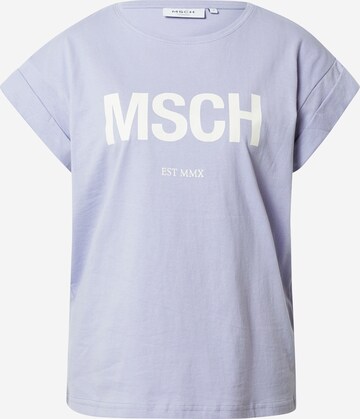 Tricou 'Alva' de la MSCH COPENHAGEN pe mov: față