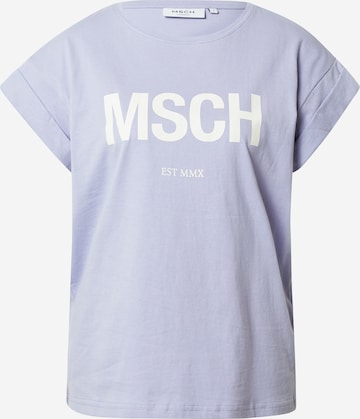 MSCH COPENHAGEN - Camiseta 'Alva' en lila: frente