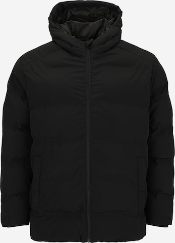 JACK & JONES Зимняя куртка 'JJESOHO' в Черный: спереди